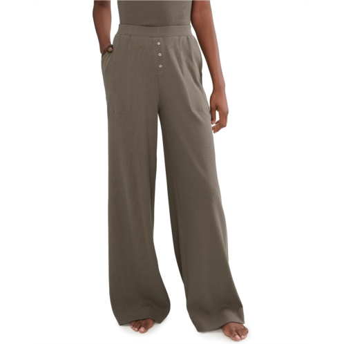 PACT Dream Rib Wide Leg Lounge Pants