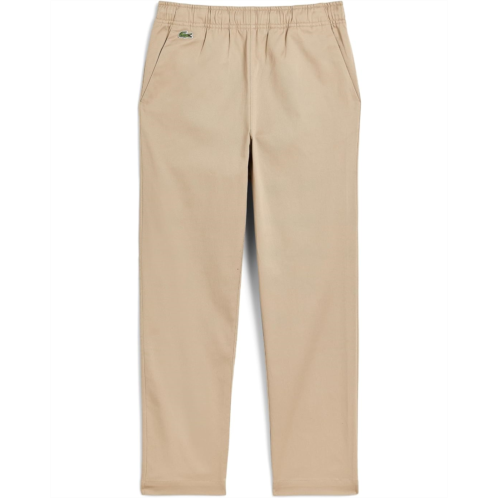 Boys Lacoste Kids Stretch Twill Pants (Big Kid)
