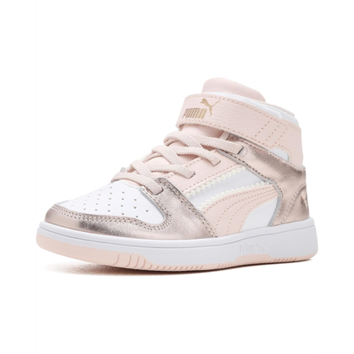 Kids PUMA Kids Rebound Layup Mid Hook and Loop Shoes (Little Kid)