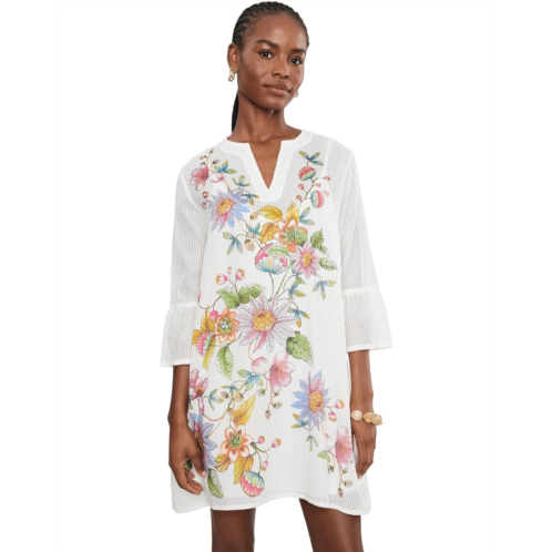 Womens Johnny Was Ruffle Sleeve Dress - Orlaya (slip)