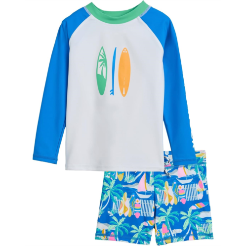 Boys Snapper Rock Kids Breakwater Beach Long Sleeve Set (Infant/Toddler/Little Kid)