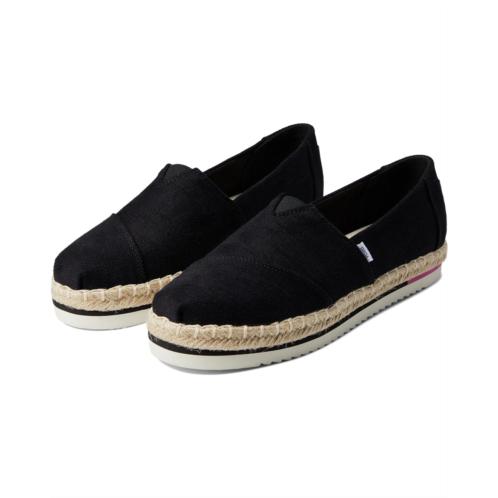 Womens TOMS Alpargata Platform