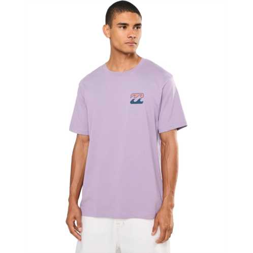 Mens Billabong Crayon Wave Premium Short Sleeve