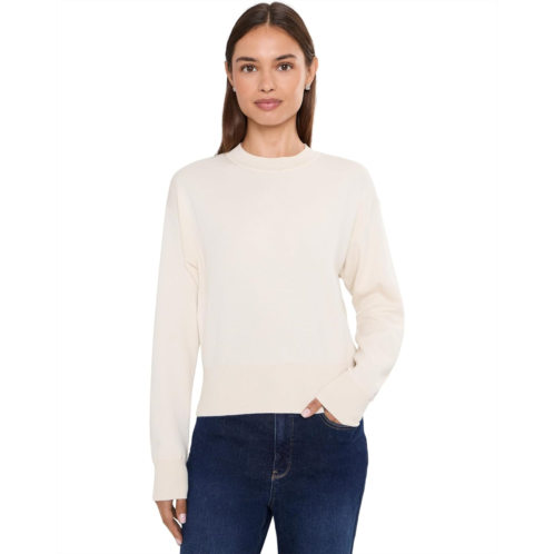 Womens Madewell Relaxed Crewneck Sweater in Merino-Silk Blend