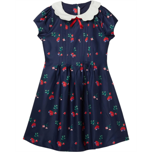 Janie and Jack Navy Floral Dress (Toddler/Little Kids/Big Kids)