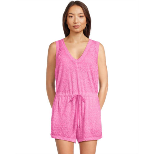BECCA Beach Date Romper with pockets cover-up