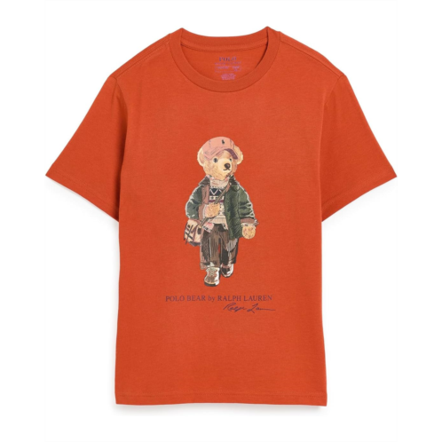 Boys Polo Ralph Lauren Kids Polo Bear Cotton Jersey Tee (Big Kid)
