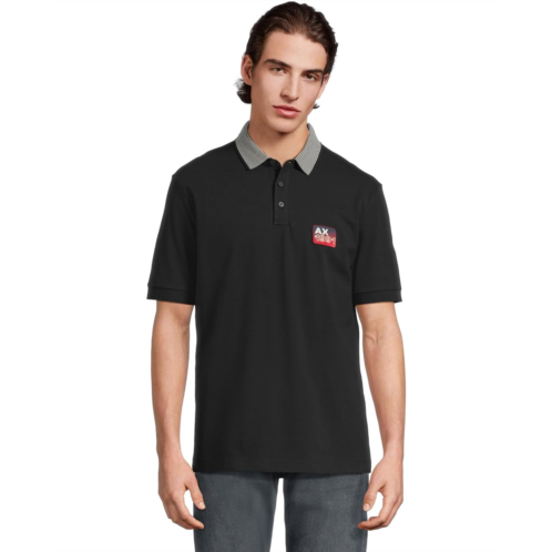 Womens Armani Exchange Small Logo Polo