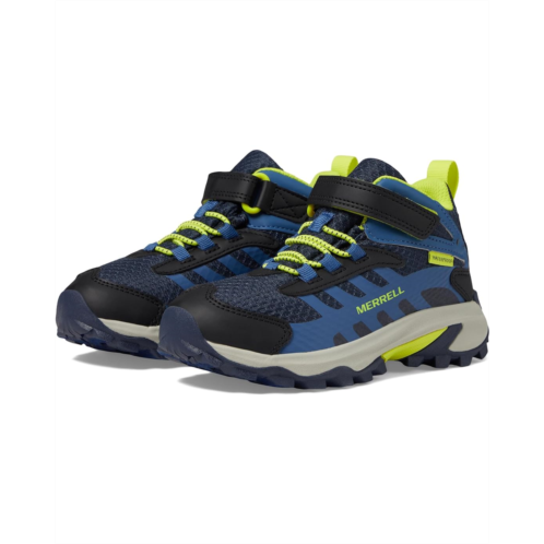 Kids Merrell Kids Moab Speed 2 Mid A/C Waterproof (Little Kid/Big Kid)