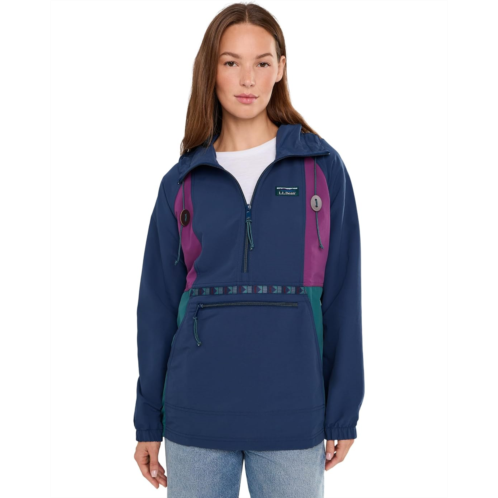 L.L.Bean Womens LLBean Mountain Classic Anorak Multicolor