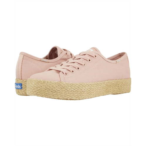 Keds Triple Kick Cotton Canvas Jute