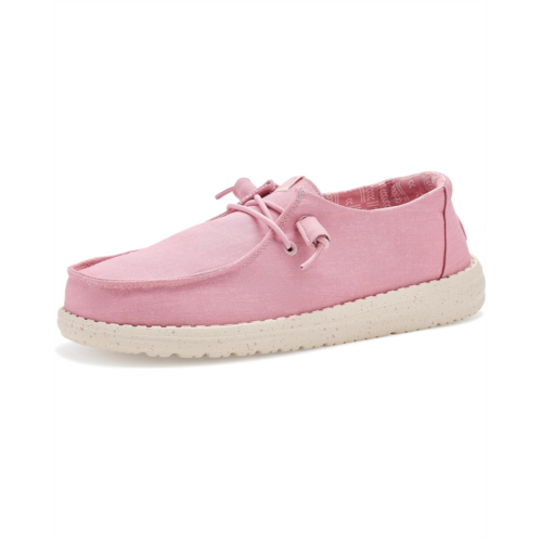 Hey Dude Kids Wendy Y Stretch Canvas Cameo Pink