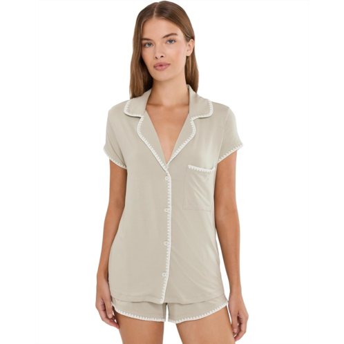 Womens Eberjey Frida TENCEL Modal Shorties PJ Set