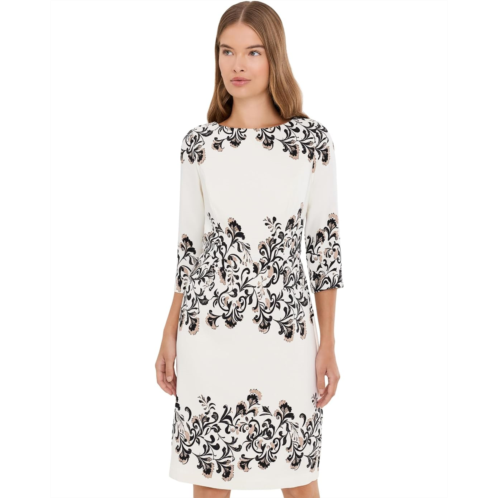 Womens Adrianna Papell Placement Print Dress