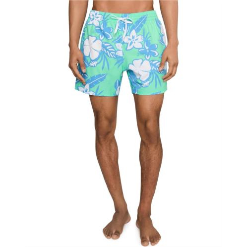 Chubbies The Baja Breezies Green 5.5 (Classic Lined Swim Trunks)