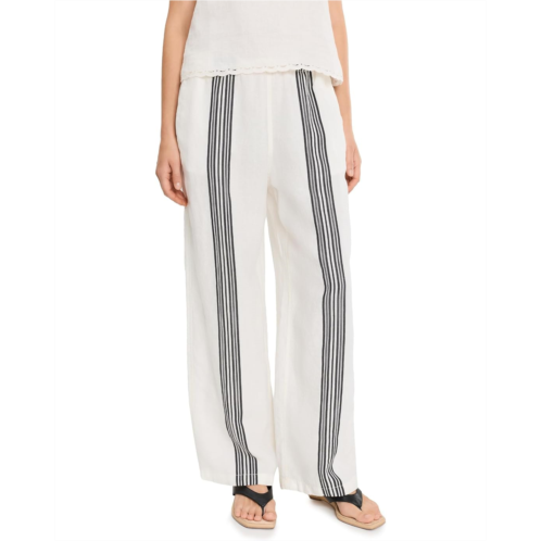 Madewell Linen Pull-On Bold Stripe