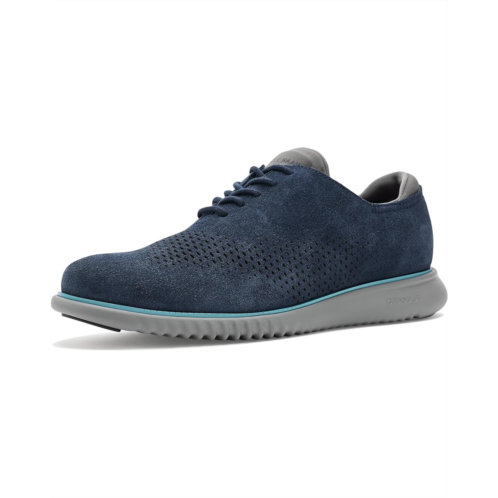 Mens Cole Haan 2Zerogrand Casual Lightweight Leather Laser Wing Tip Oxfords