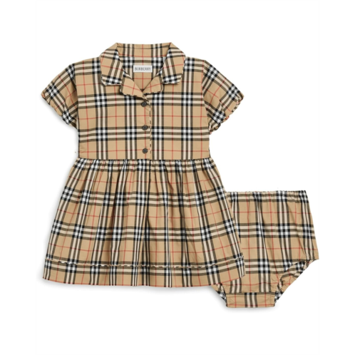 Girls Burberry Kids Bea Dress (Infant)