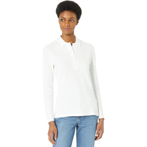 Lacoste Long Sleeve Slim Stretch Pique Polo