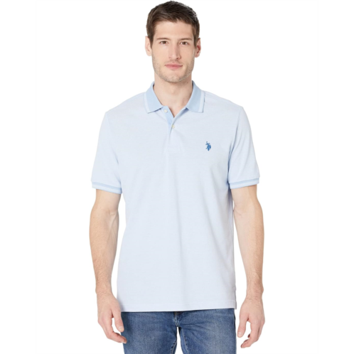 U.S. POLO ASSN. Short Sleeve Small Tip Birdseye Knit Shirt