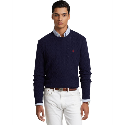 Polo Ralph Lauren Wool-Cashmere Cable-Knit Sweater