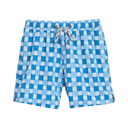 Snapper Rock Kids Ocean Grid Swim Shorts (Toddler/Little Kid/Big Kid)