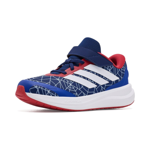 Kids adidas Kids Marvel RunFalcon 6 Elastic Lace & Strap (Little Kid)