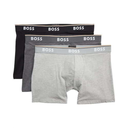 Mens BOSS Boxer Brief 3-Pack CO/EL 10146061 01