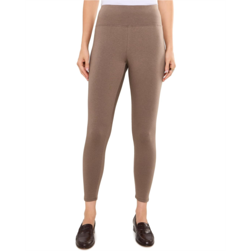 Womens Eileen Fisher Petite Cozy Brushed Terry Hug High Waisted Ankle Leggings