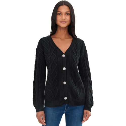 Womens Splendid Harlow Hearts Cardigan