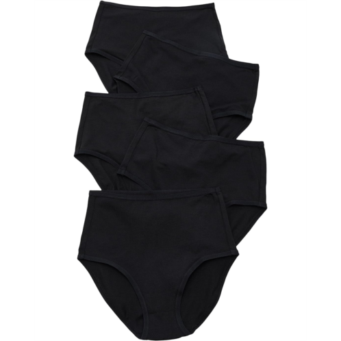 Womens PACT Everyday High-Rise Brief 5-Pack