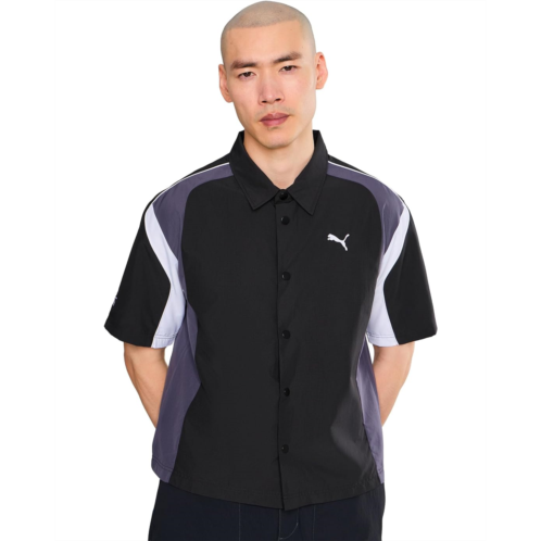 Unisex PUMA Future Archive Boxy Woven Moto Shirt