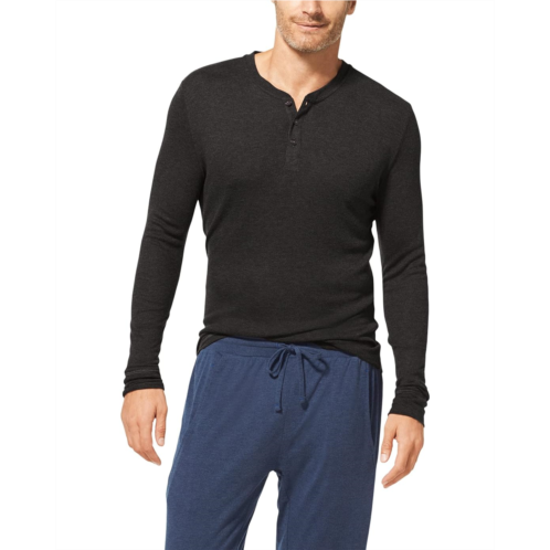 Mens Tommy John Lounge Long Sleeve Henley