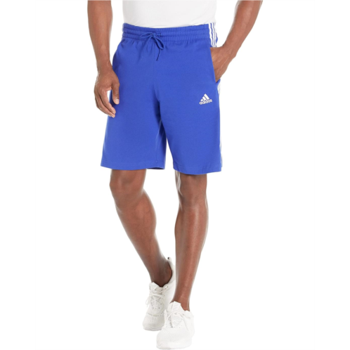 Mens adidas Essentials 3-Stripes Single Jersey Shorts