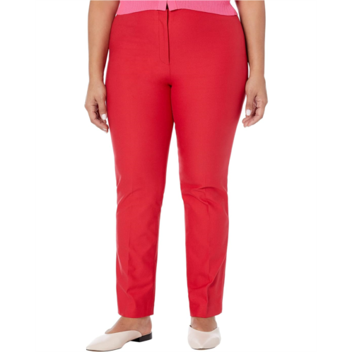 Elliott Lauren Como Stretch Cotton Front Pants with Hidden Elastic