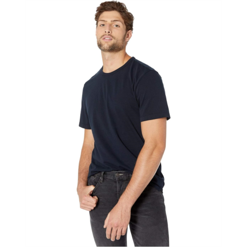 Mens Vince Garment Dye Short Sleeve Crew