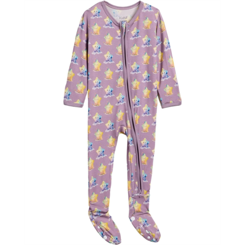 Kids Kickee Pants Kids Print Footie with 2 Way Zipper (Infant)