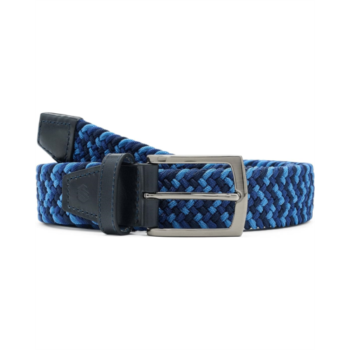 Johnston & Murphy Woven Stretch Knit Belt