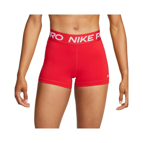 Womens Nike Pro Mid-Rise 3 Bike Shorts with No Front Seam