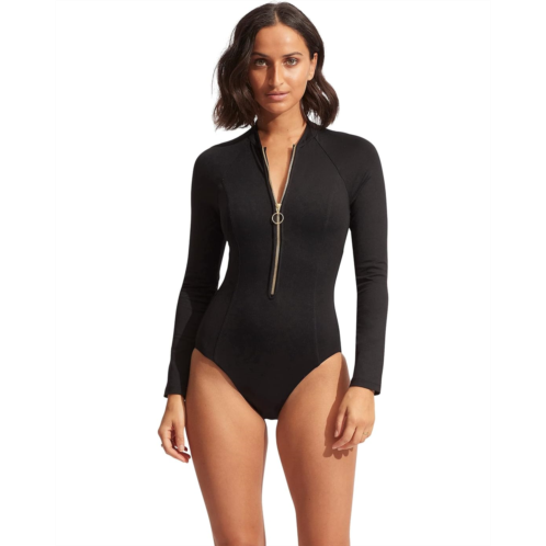 Seafolly Collective Zip Front Surfsuit
