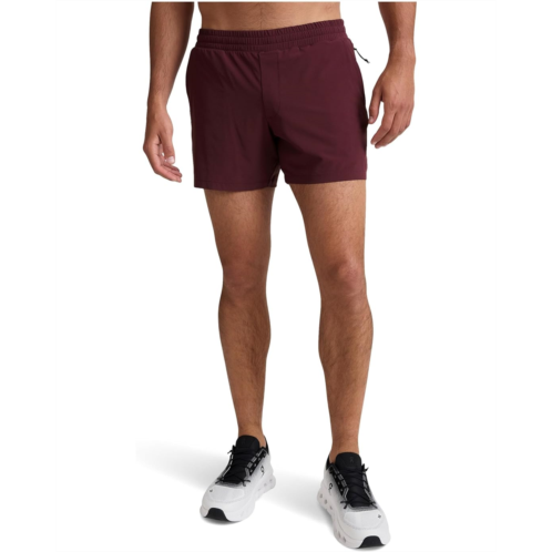 Mens Beyond Yoga Short Run 5 Lined Shorts