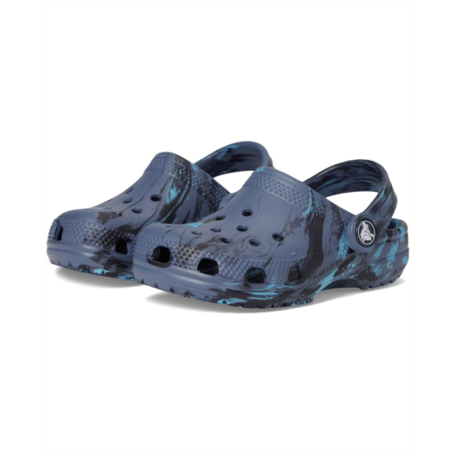 Crocs Kids Classic Marbled Tie-Dye Clogs (Toddler)