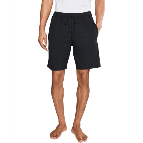 Mens Hanro Night And Day Solid Knit Shorts