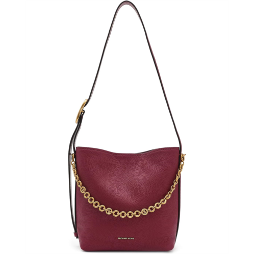 Michael Michael Kors Nolita Small Bucket Messenger w/ Chain