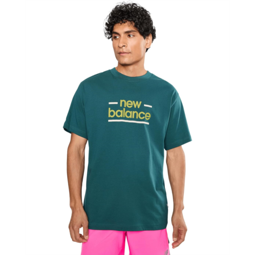 Mens New Balance Linear Lines T-shirt