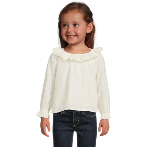 Janie and Jack Textured Collar Blouse (Infant)