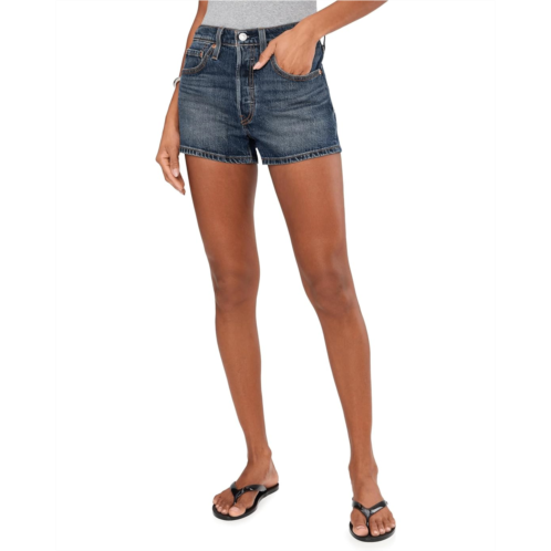 Womens Levis Premium 501 Original Shorts