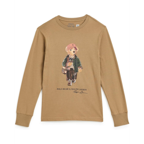 Boys Polo Ralph Lauren Kids Polo Bear Cotton Jersey Tee (Big Kid)