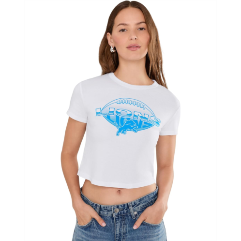 Womens Junk Food Clothing NFL Detroit Lions Repeat Baby Tee