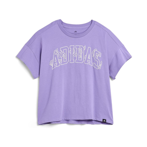 Adidas Kids Drop Shoulder Tee (Big Kid)